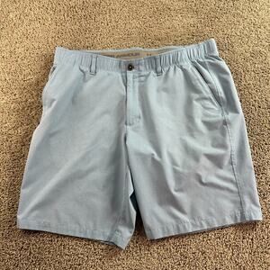 Under Armour Match Play Shorts Mens 40 Steel Blue Performance Chino Pockets